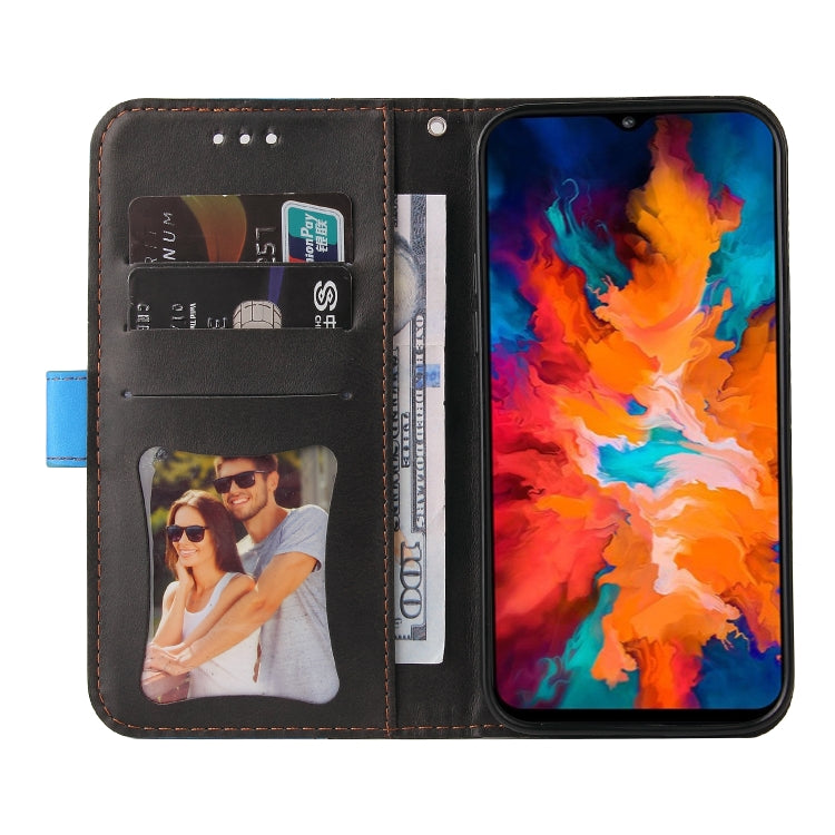 For Motorola Moto G50 Business Stitching-Color Horizontal Flip PU Leather Case with Holder & Card Slots & Photo Frame