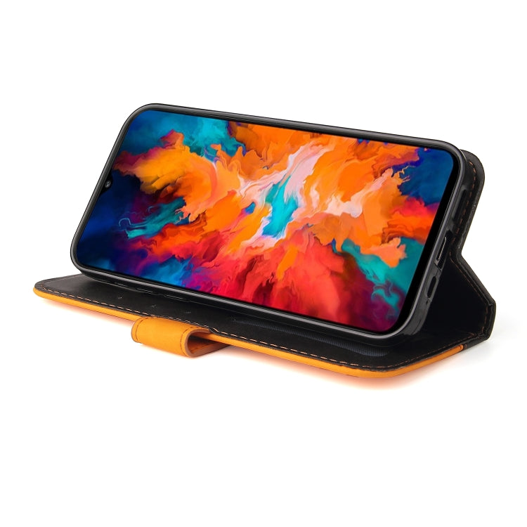 For Motorola Moto G50 Business Stitching-Color Horizontal Flip PU Leather Case with Holder & Card Slots & Photo Frame