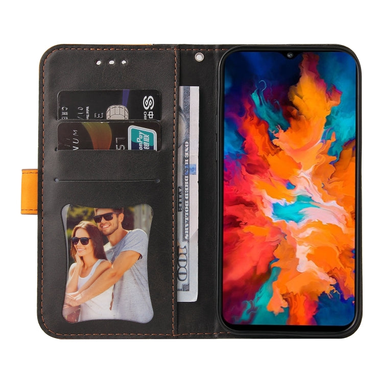 For Motorola Moto G50 Business Stitching-Color Horizontal Flip PU Leather Case with Holder & Card Slots & Photo Frame