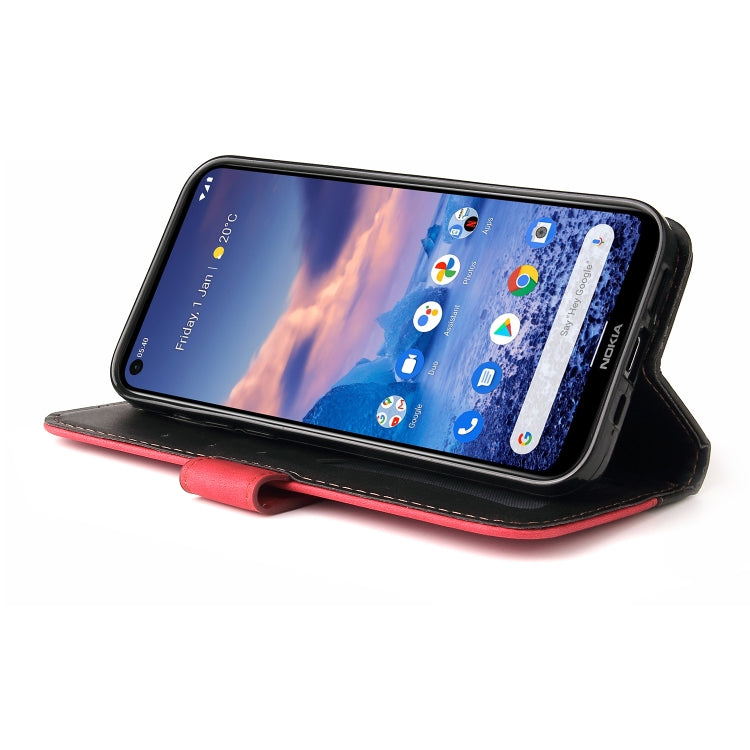 For Nokia G10 / G20 Business Stitching-Color Horizontal Flip PU Leather Case with Holder & Card Slots & Photo Frame