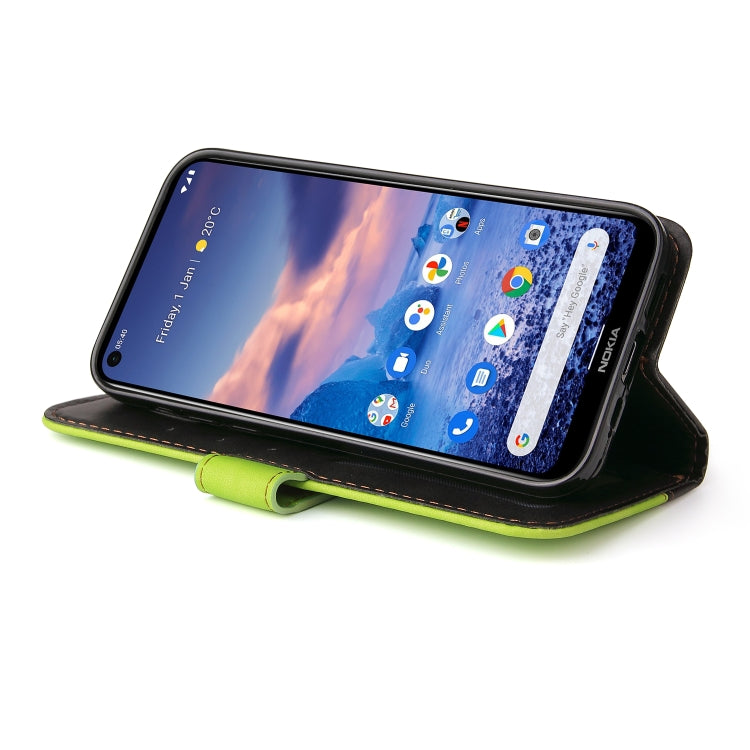 For Nokia G10 / G20 Business Stitching-Color Horizontal Flip PU Leather Case with Holder & Card Slots & Photo Frame