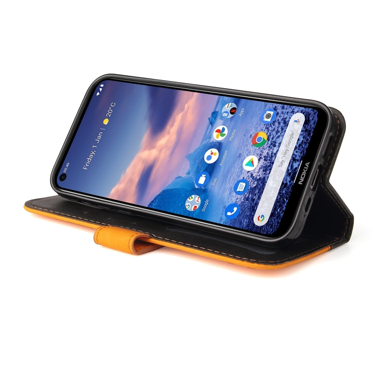 For Nokia G10 / G20 Business Stitching-Color Horizontal Flip PU Leather Case with Holder & Card Slots & Photo Frame