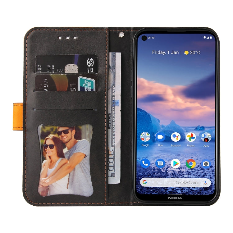 For Nokia G10 / G20 Business Stitching-Color Horizontal Flip PU Leather Case with Holder & Card Slots & Photo Frame