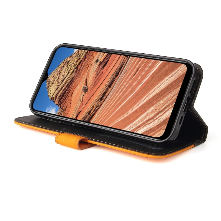 For vivo Y20 / Y20i / Y20s / Y12s / Y30 China Business Stitching-Color Horizontal Flip PU Leather Case with Holder & Card Slots & Photo Frame