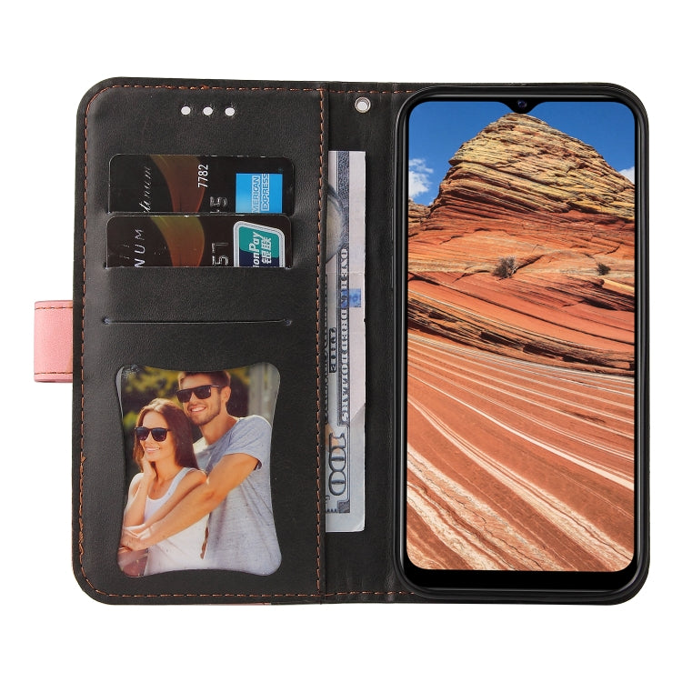 For vivo Y20 / Y20i / Y20s / Y12s / Y30 China Business Stitching-Color Horizontal Flip PU Leather Case with Holder & Card Slots & Photo Frame