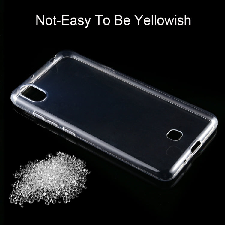 For LG K20 0.75mm Ultra Thin Transparent TPU Case