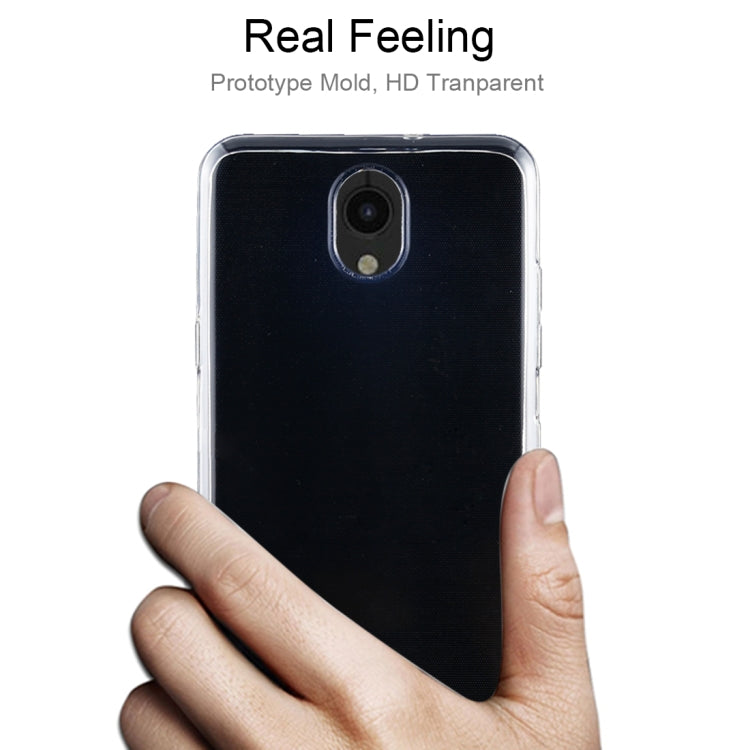 For LG K30 0.75mm Ultra Thin Transparent TPU Case