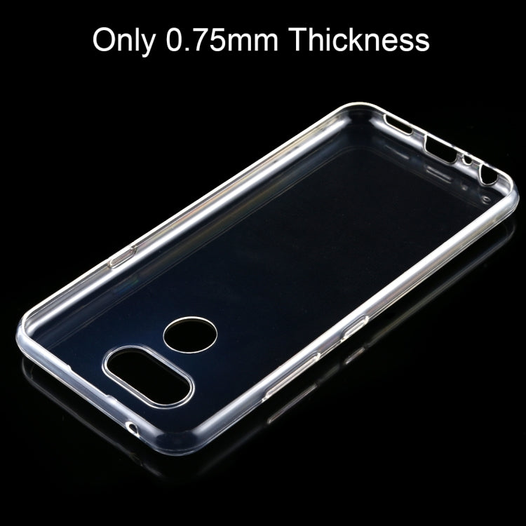 For LG K40s 0.75mm Ultra Thin Transparent TPU Case