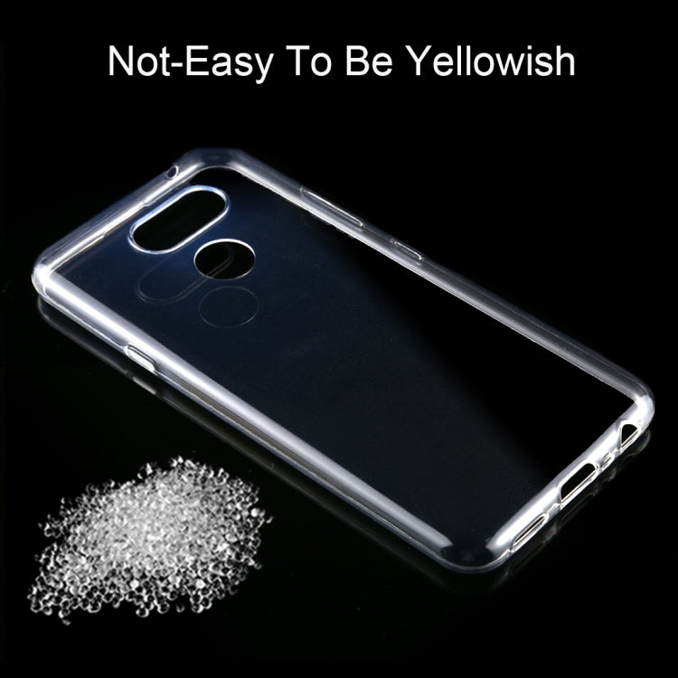 For LG K40s 0.75mm Ultra Thin Transparent TPU Case