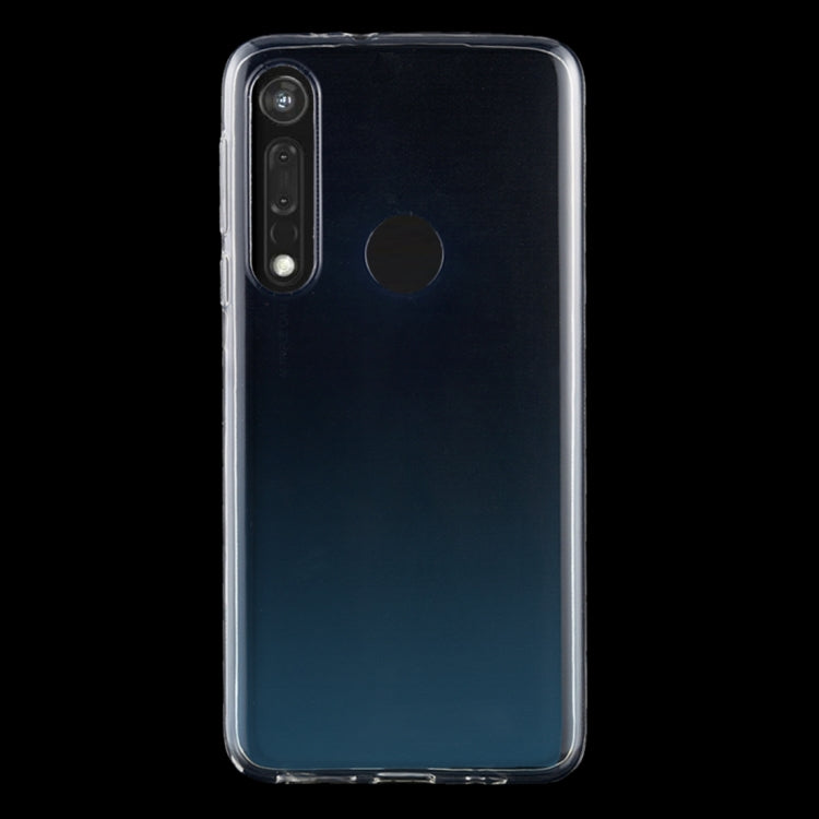 For Motorola One Macro 0.75mm Ultra Thin Transparent TPU Case