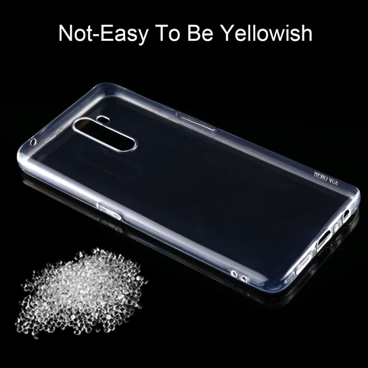 For OPPO Reno ACE 0.75mm Ultra Thin Transparent TPU Case