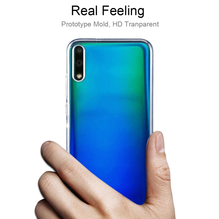 For Huawei Enjoy 10 0.75mm Ultra Thin Transparent TPU Case