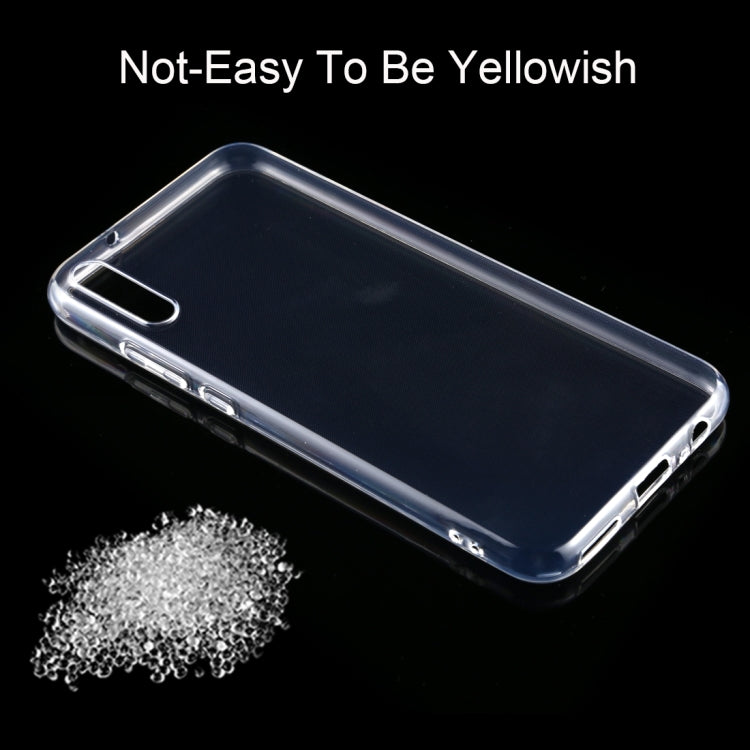 For Huawei Enjoy 10 0.75mm Ultra Thin Transparent TPU Case