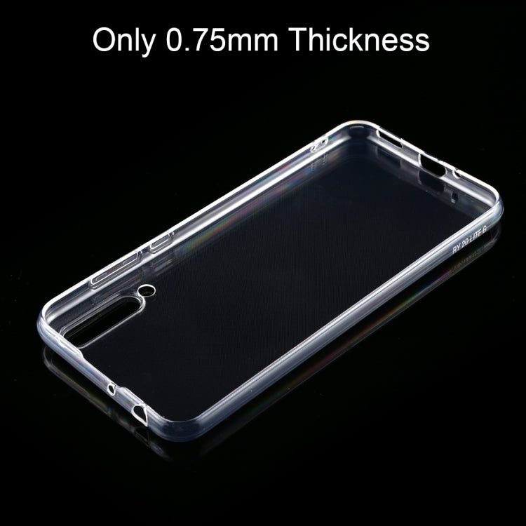 For Huawei Honor 20 Youth 0.75mm Ultra Thin Transparent TPU Case