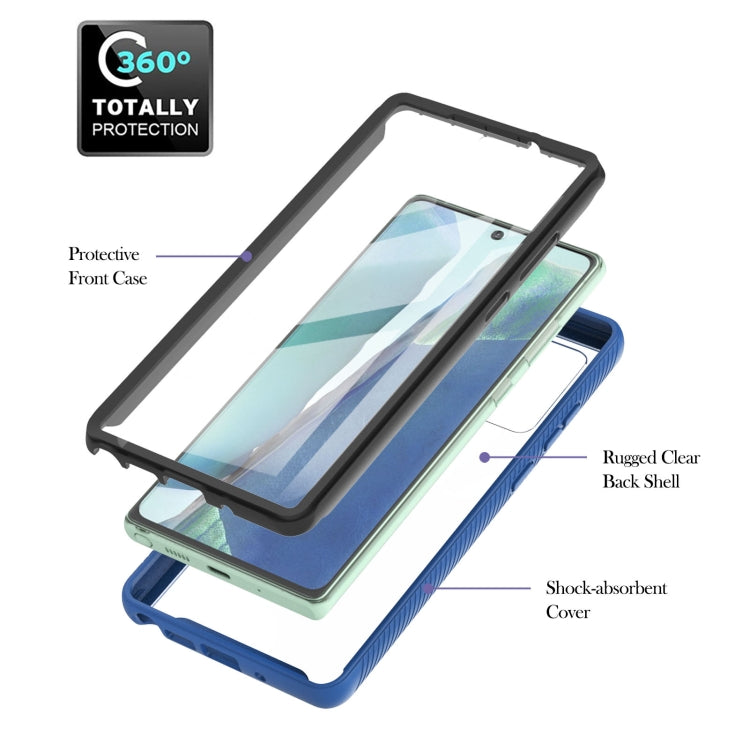 For Samsung Galaxy Note20 Starry Sky Solid Color Series Shockproof PC + TPU Protective Case with Ring Holder & Magnetic Function