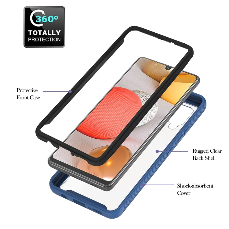 For Samsung Galaxy A42 5G Starry Sky Solid Color Series Shockproof PC + TPU Protective Case with Ring Holder & Magnetic Function