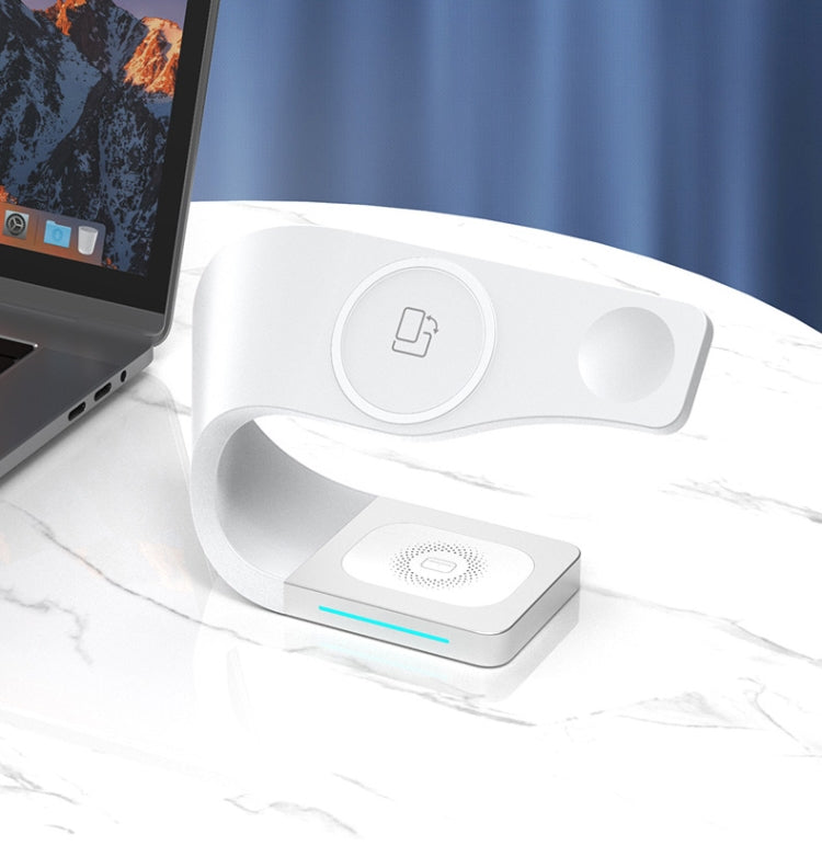 178 4 In 1 Multi-function Smart Magnetic Wireless Charger for iPhone & iWatches & AirPods
