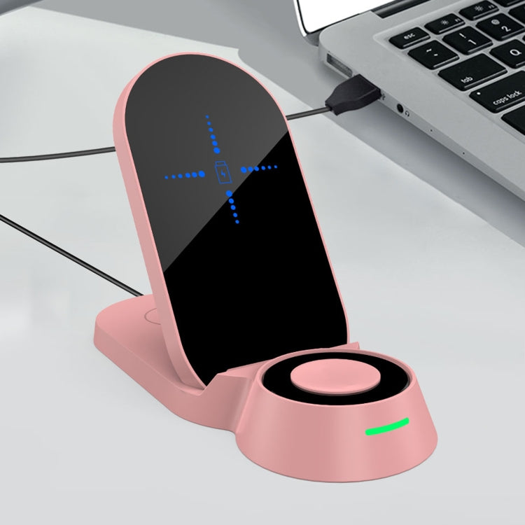 H22 3 In 1 Multi-function Foldable Smart Wireless Charger for Smart Phones & iWatches & AirPods
