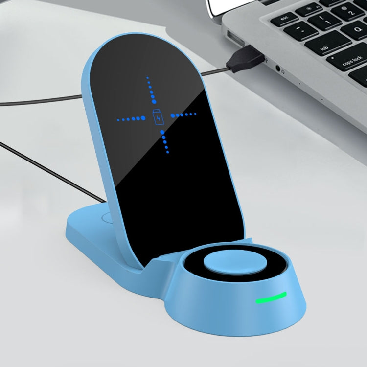 H22 3 In 1 Multi-function Foldable Smart Wireless Charger for Smart Phones & iWatches & AirPods