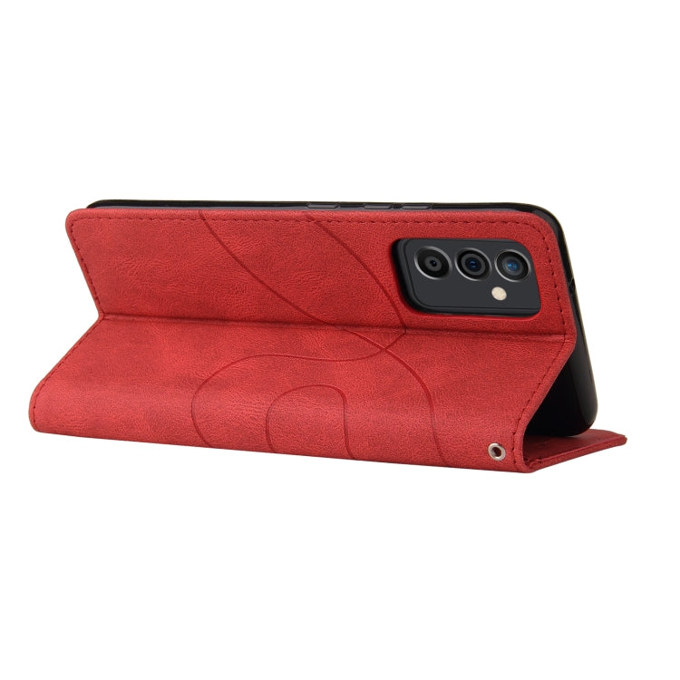 For Samsung Galaxy A82 5G Dual-color Splicing Horizontal Flip PU Leather Case with Holder & Card Slots & Wallet