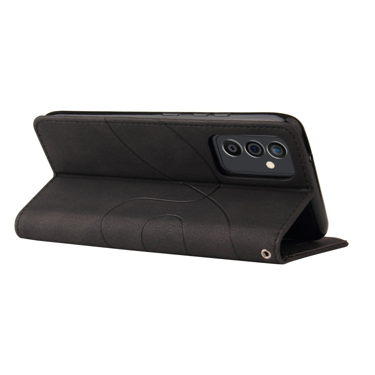 For Samsung Galaxy A82 5G Dual-color Splicing Horizontal Flip PU Leather Case with Holder & Card Slots & Wallet