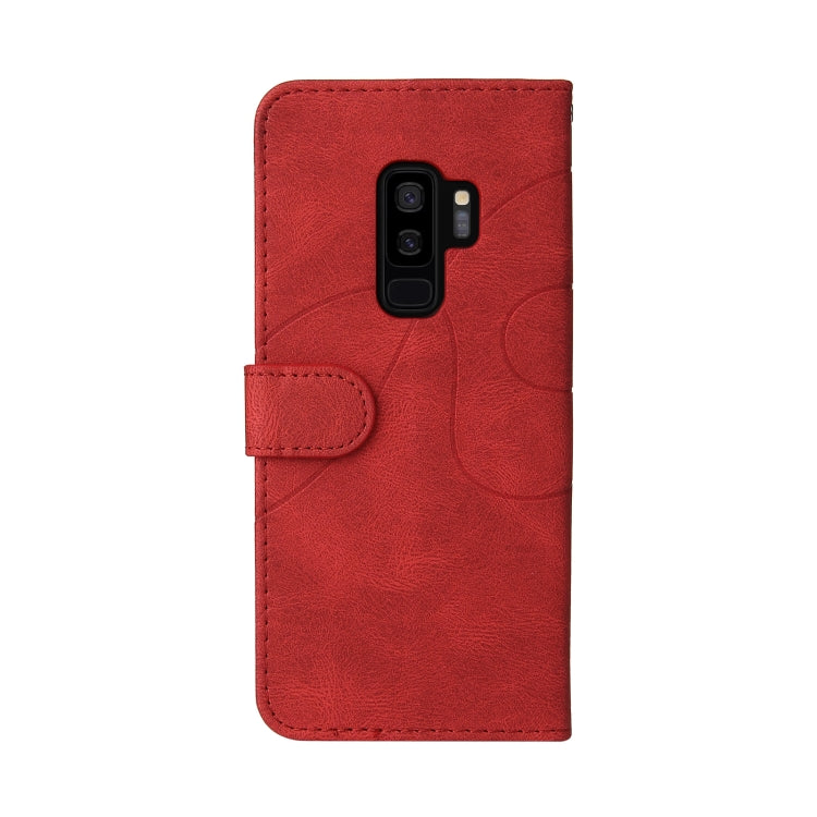 For Samsung Galaxy S9+ Dual-color Splicing Horizontal Flip PU Leather Case with Holder & Card Slots & Wallet