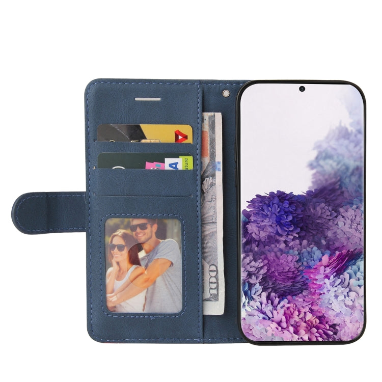 For Samsung Galaxy S20+ Dual-color Splicing Horizontal Flip PU Leather Case with Holder & Card Slots & Wallet