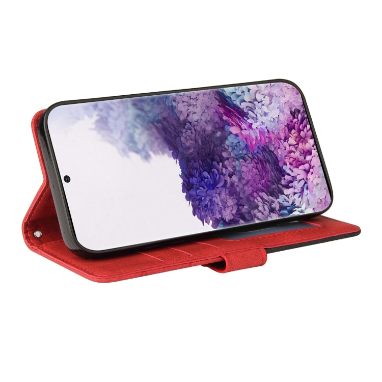 For Samsung Galaxy S20+ Dual-color Splicing Horizontal Flip PU Leather Case with Holder & Card Slots & Wallet