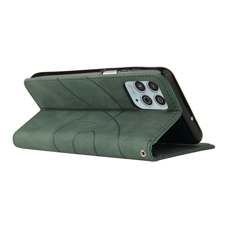 For Motorola Edge S / Moto G100 Dual-color Splicing Horizontal Flip PU Leather Case with Holder & Card Slots & Wallet