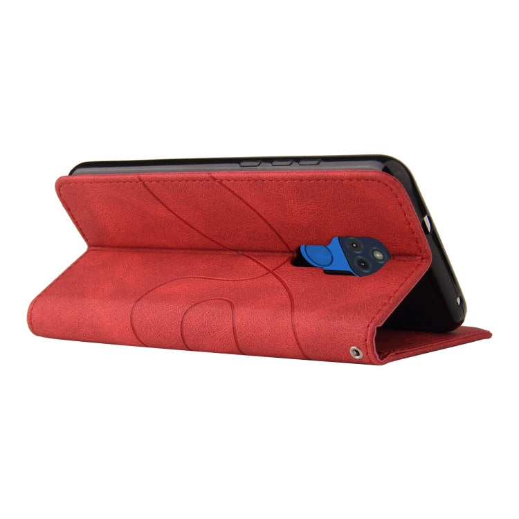 For Motorola Moto G Play 2021 Dual-color Splicing Horizontal Flip PU Leather Case with Holder & Card Slots & Wallet