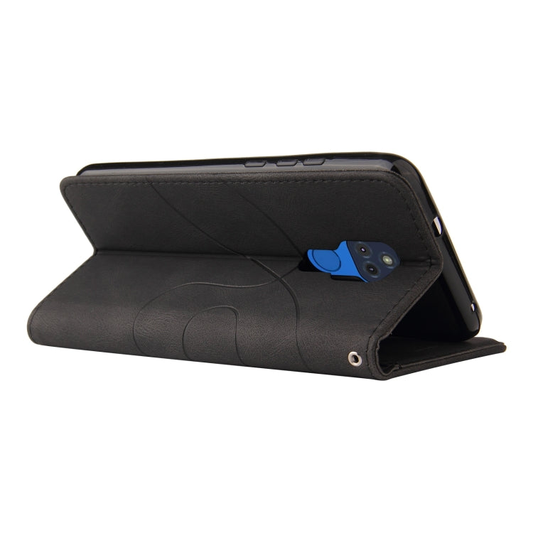 For Motorola Moto G Play 2021 Dual-color Splicing Horizontal Flip PU Leather Case with Holder & Card Slots & Wallet