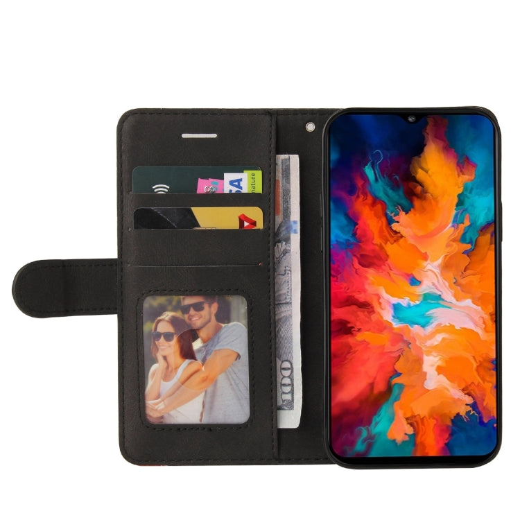 For Motorola Moto G50 Dual-color Splicing Horizontal Flip PU Leather Case with Holder & Card Slots & Wallet