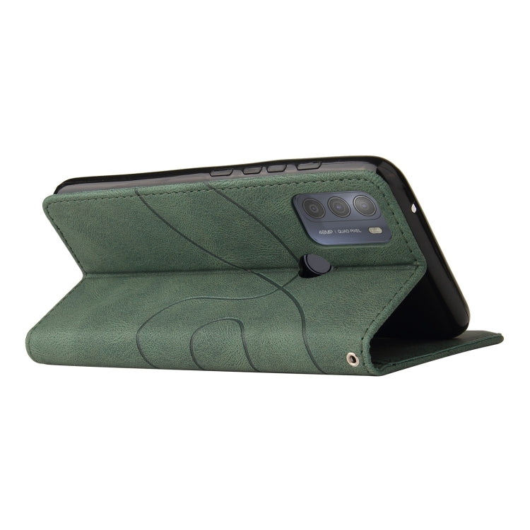 For Motorola Moto G50 Dual-color Splicing Horizontal Flip PU Leather Case with Holder & Card Slots & Wallet