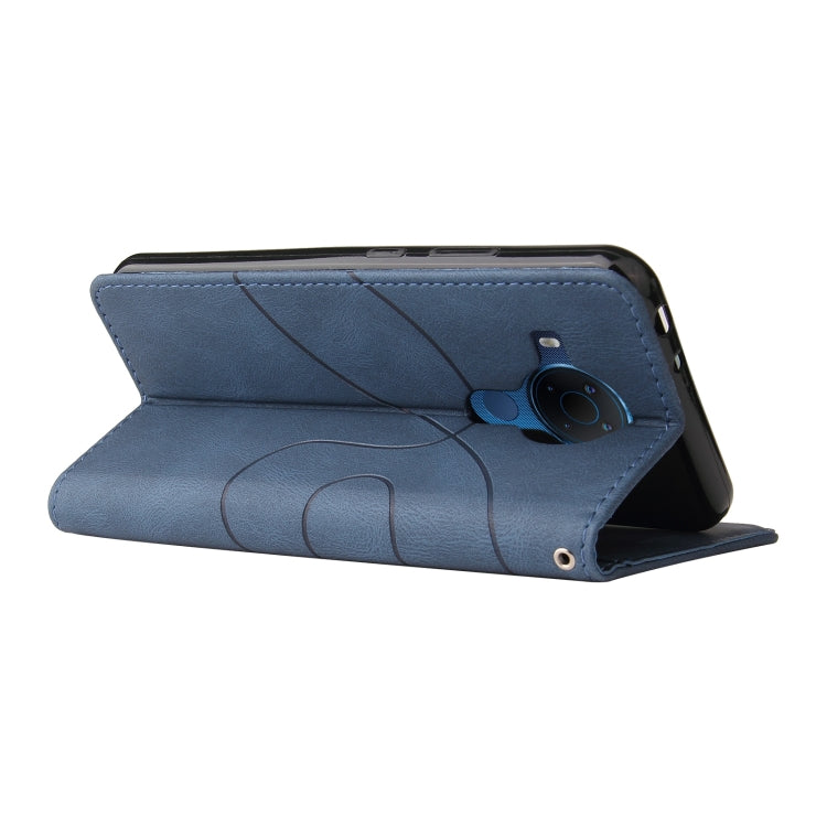 For Nokia 3.4 / 5.4 Dual-color Splicing Horizontal Flip PU Leather Case with Holder & Card Slots & Wallet