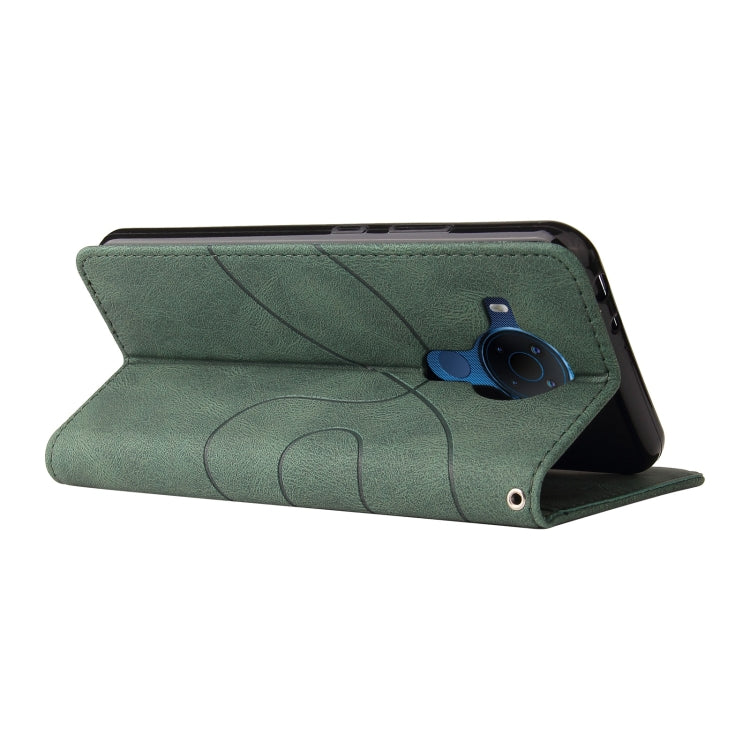 For Nokia 3.4 / 5.4 Dual-color Splicing Horizontal Flip PU Leather Case with Holder & Card Slots & Wallet