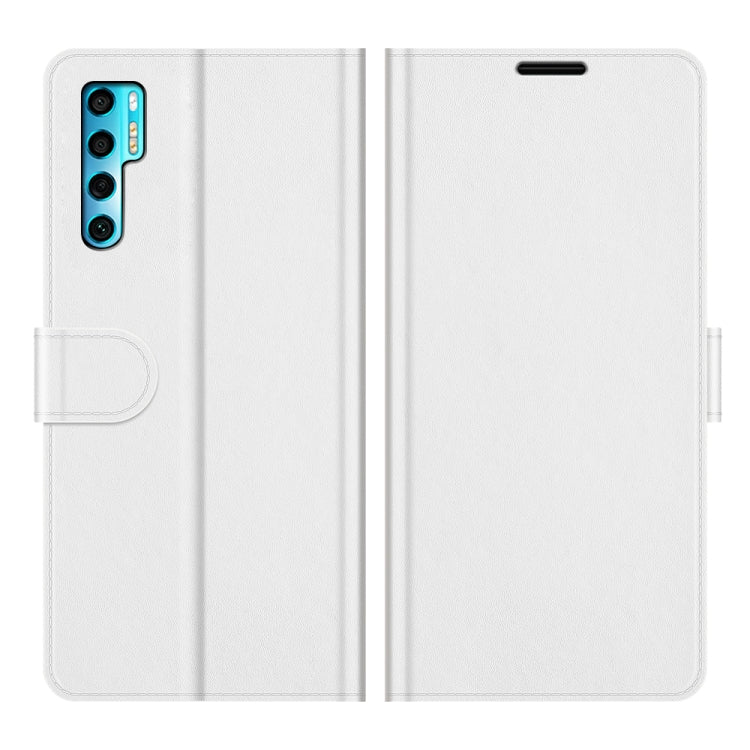 For TCL 20 Pro 5G R64 Texture Single Horizontal Flip Protective Case with Holder & Card Slots & Wallet& Photo Frame