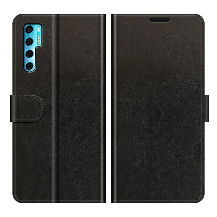 For TCL 20 Pro 5G R64 Texture Single Horizontal Flip Protective Case with Holder & Card Slots & Wallet& Photo Frame