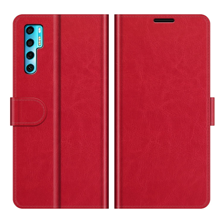 For TCL 20 Pro 5G R64 Texture Single Horizontal Flip Protective Case with Holder & Card Slots & Wallet& Photo Frame