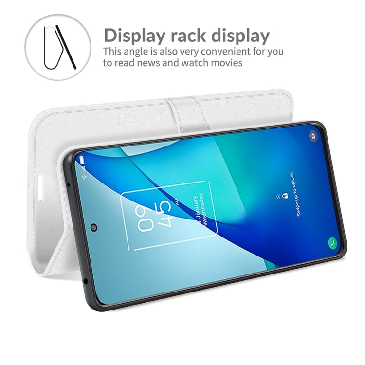For TCL 20S / 20 5G / 20L R64 Texture Single Horizontal Flip Protective Case with Holder & Card Slots & Wallet& Photo Frame