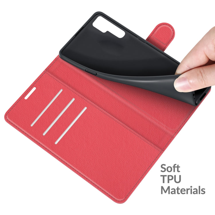 For TCL 20 Pro 5G Litchi Texture Horizontal Flip Protective Case with Holder & Card Slots & Wallet