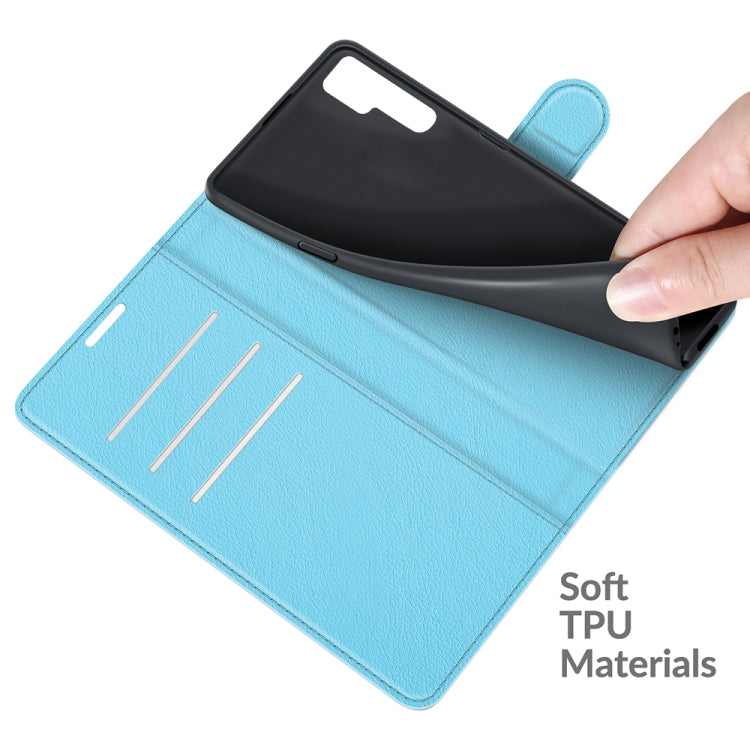 For TCL 20 Pro 5G Litchi Texture Horizontal Flip Protective Case with Holder & Card Slots & Wallet