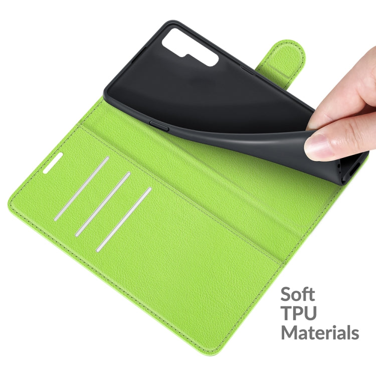 For TCL 20 Pro 5G Litchi Texture Horizontal Flip Protective Case with Holder & Card Slots & Wallet