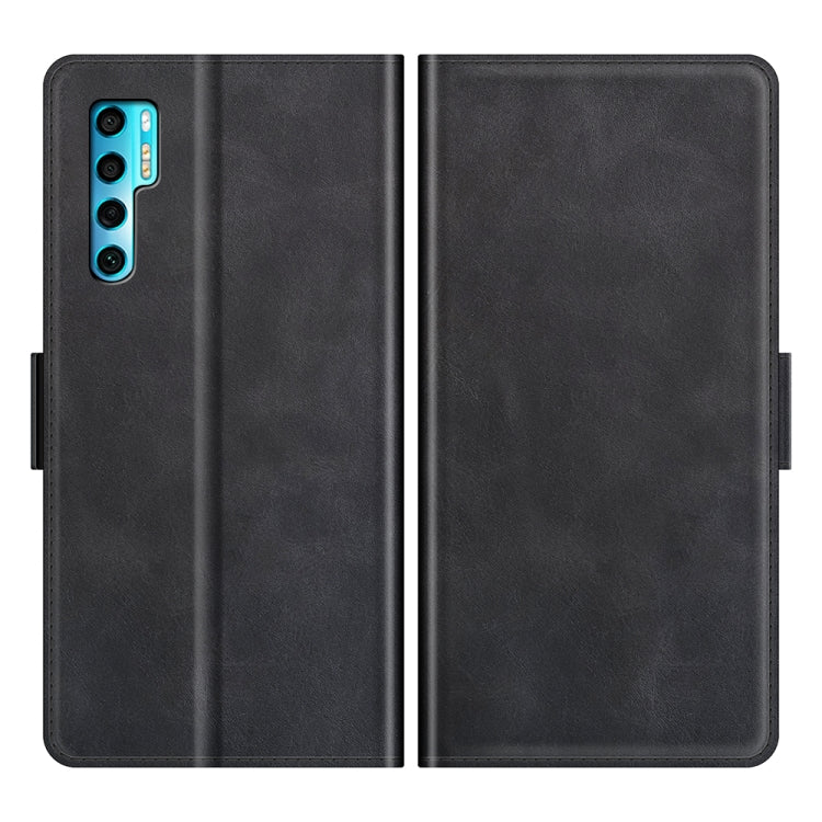 For TCL 20 Pro 5G Dual-side Magnetic Buckle Horizontal Flip Leather Case with Holder & Card Slots & Wallet