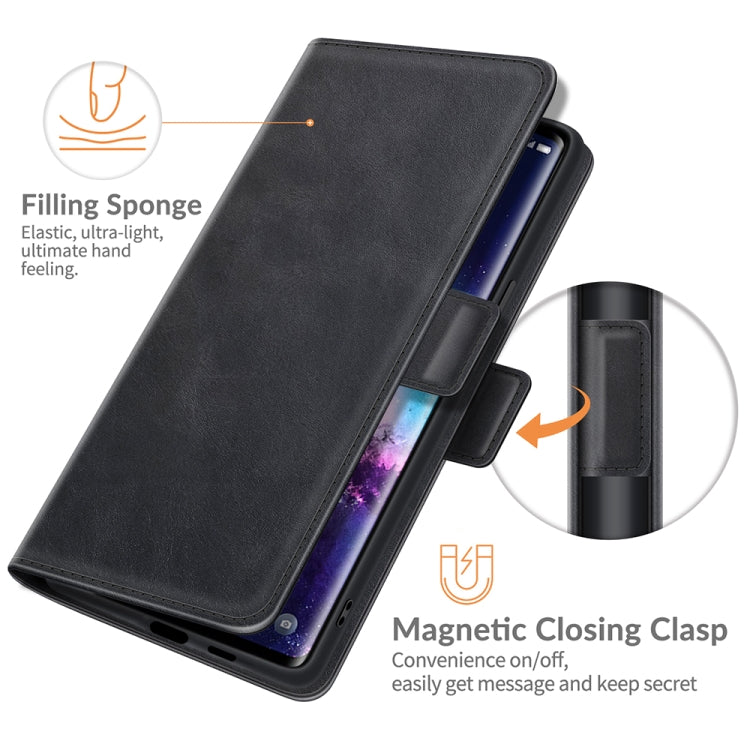 For TCL 20 Pro 5G Dual-side Magnetic Buckle Horizontal Flip Leather Case with Holder & Card Slots & Wallet
