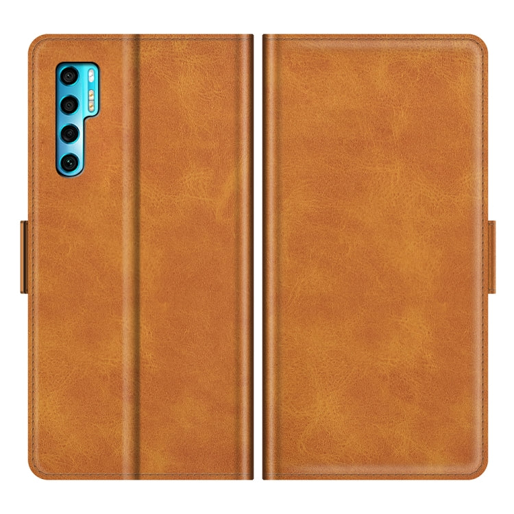 For TCL 20 Pro 5G Dual-side Magnetic Buckle Horizontal Flip Leather Case with Holder & Card Slots & Wallet