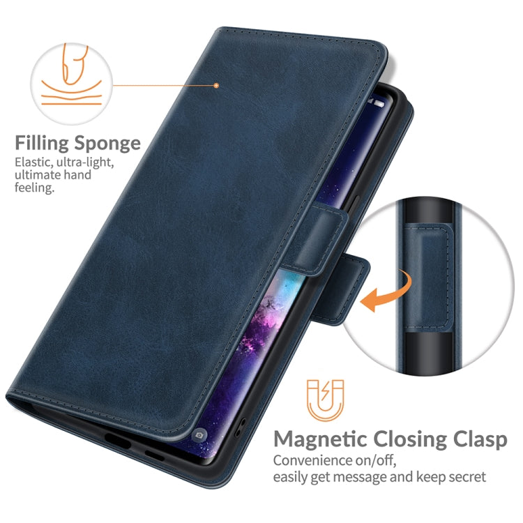 For TCL 20 Pro 5G Dual-side Magnetic Buckle Horizontal Flip Leather Case with Holder & Card Slots & Wallet