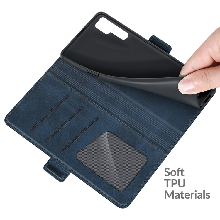 For TCL 20 Pro 5G Dual-side Magnetic Buckle Horizontal Flip Leather Case with Holder & Card Slots & Wallet
