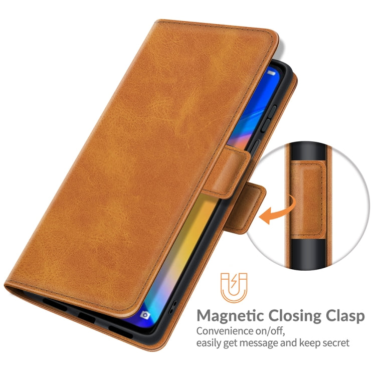 For TCL 20 SE Dual-side Magnetic Buckle Horizontal Flip Leather Case with Holder & Card Slots & Wallet
