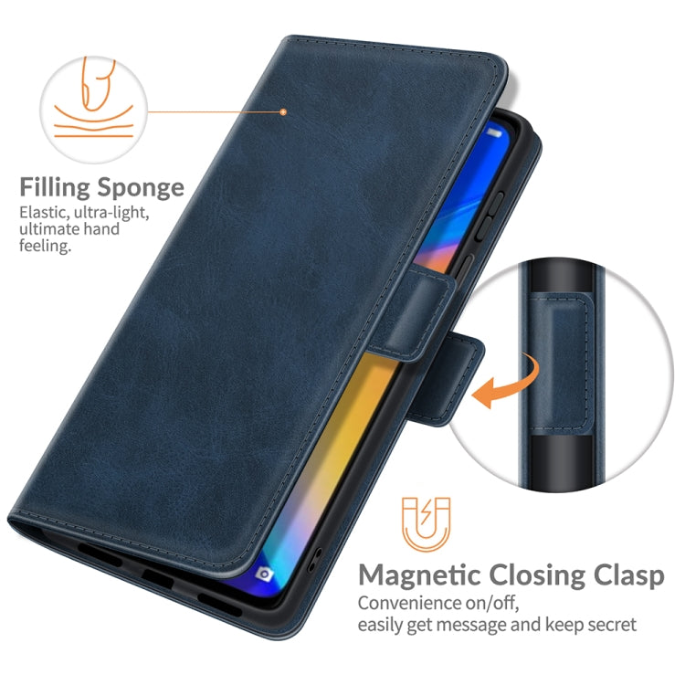 For TCL 20 SE Dual-side Magnetic Buckle Horizontal Flip Leather Case with Holder & Card Slots & Wallet