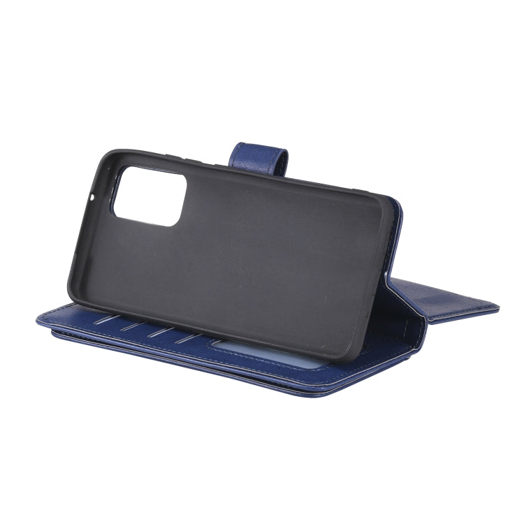 For Samsung Galaxy A82 5G Multifunctional Magnetic Copper Buckle Horizontal Flip Solid Color Leather Case with 10 Card Slots & Wallet & Holder & Photo Frame